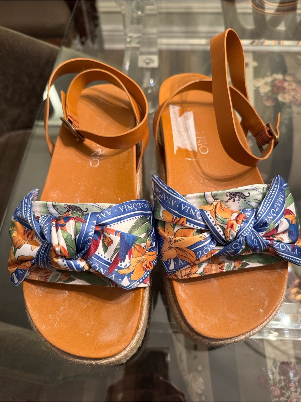 FARM Rio Camel Scarf Flatform
ESPADRILLE